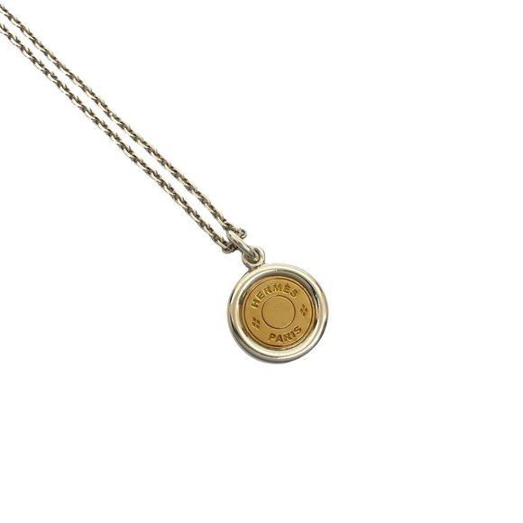 HERMES 18k Gold Necklace - Picture 1 of 7
